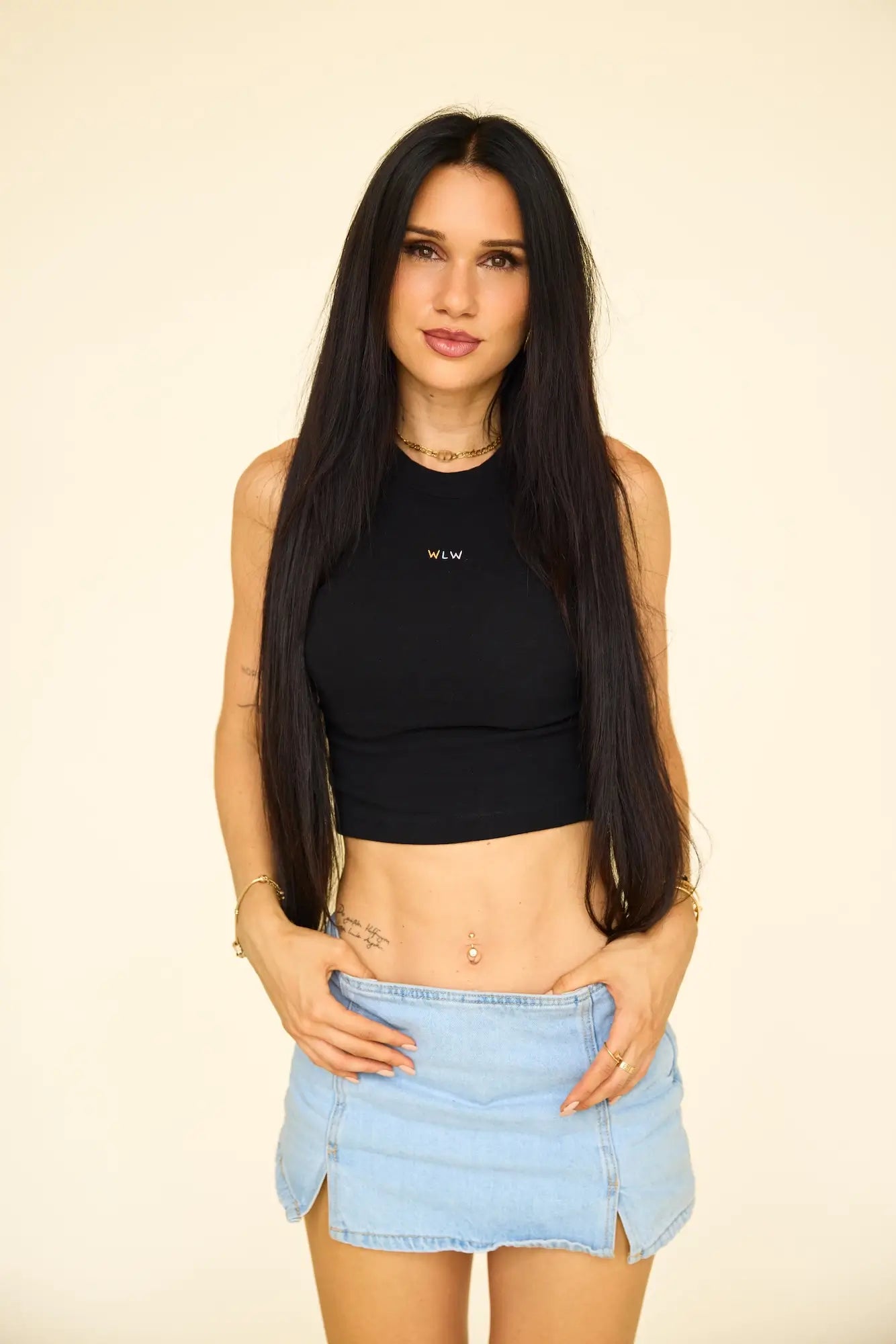 Pride - Rib Top Black