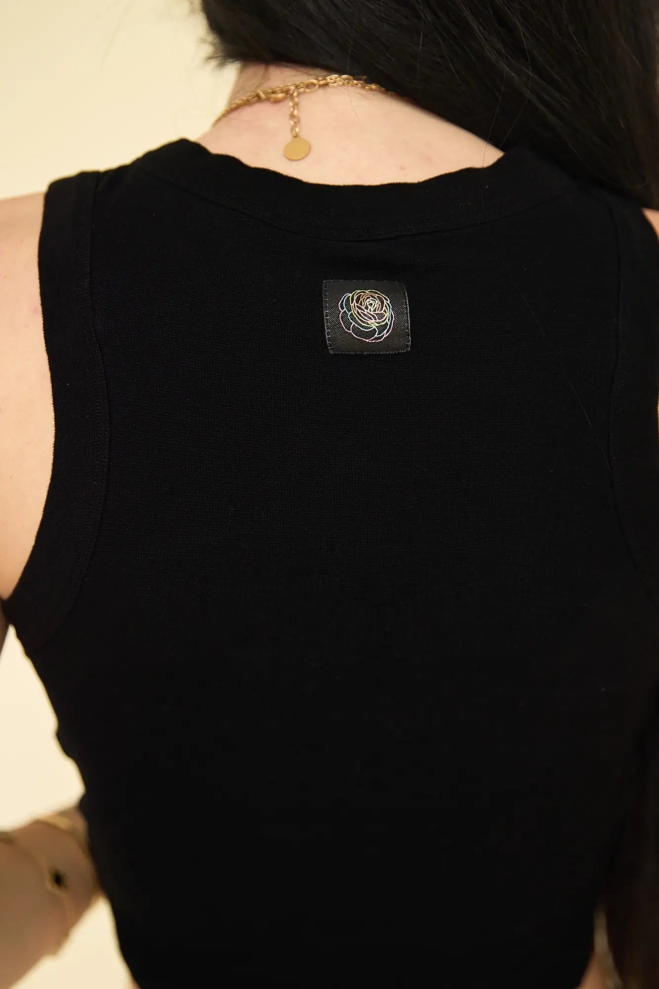 Pride - Rib Top Black
