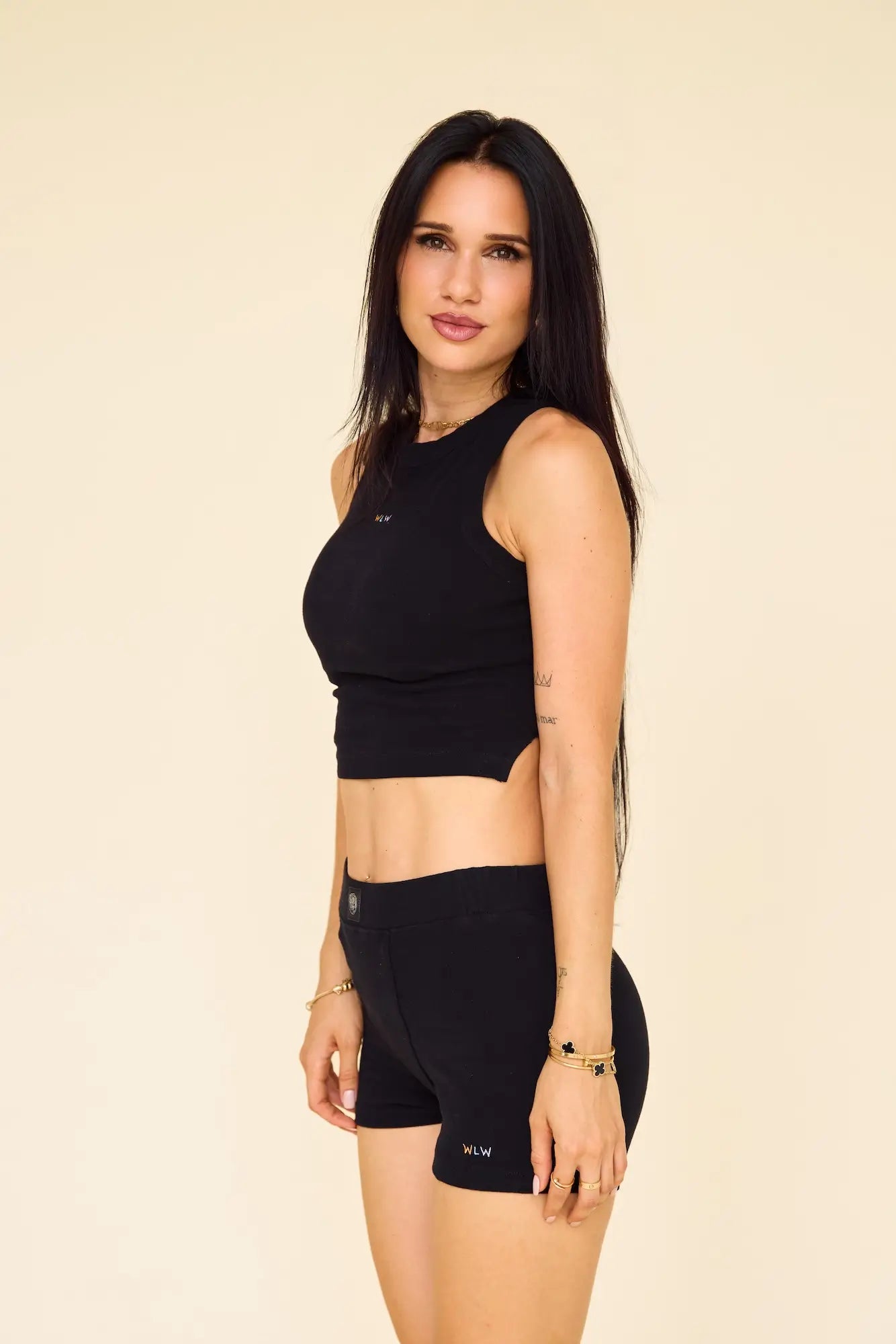 Pride - Rib Shorts Black