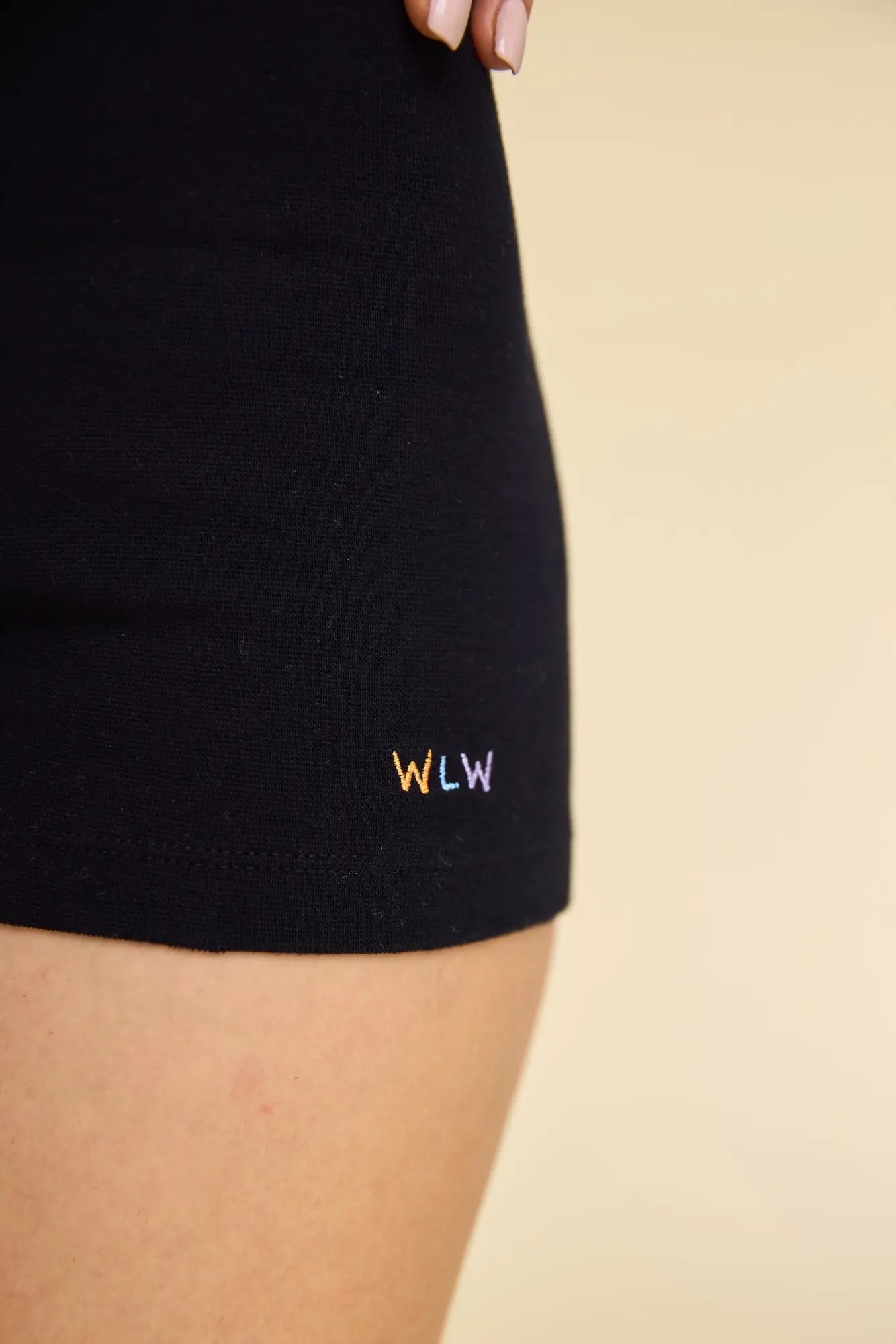 Pride - Rib Shorts Black