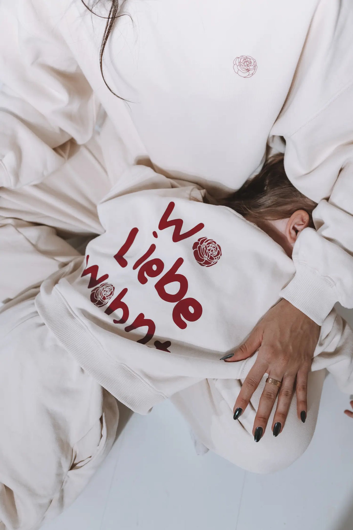 Wo Liebe wohnt - Crewneck Beige Kids