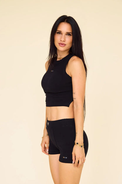 Pride - Rib Shorts Black