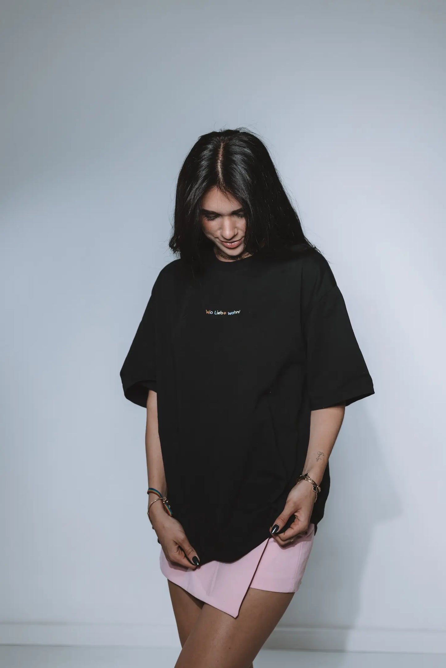 Rainbow Love - T-Shirt Black